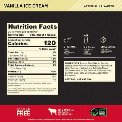 Whey gold standard 2lb  ON